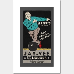 Vintage Massachusetts Whiskey Bowler Posters and Art